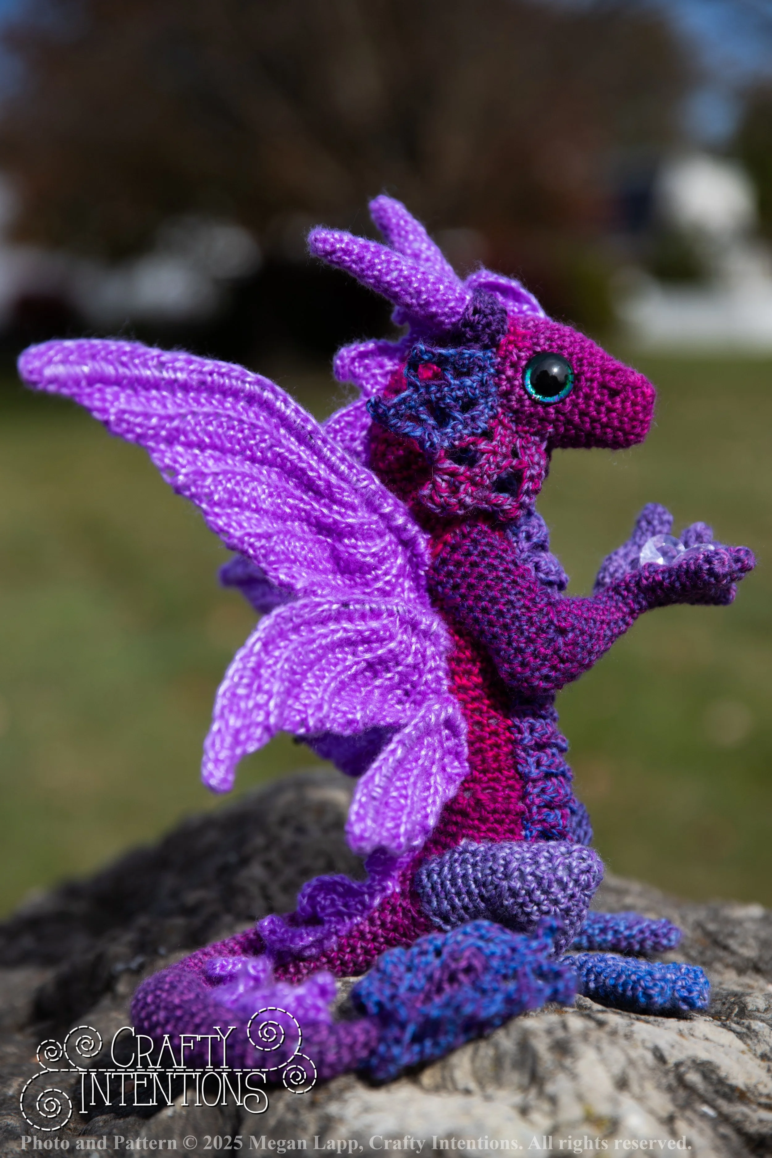 Perched Noodle Dragon — Crafty Intentions